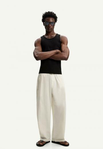 Льняные брюки