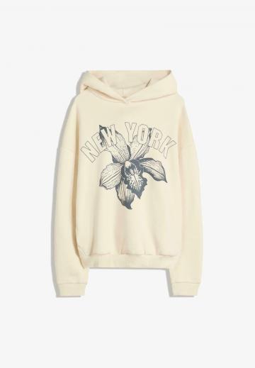 Пуловер с капюшоном