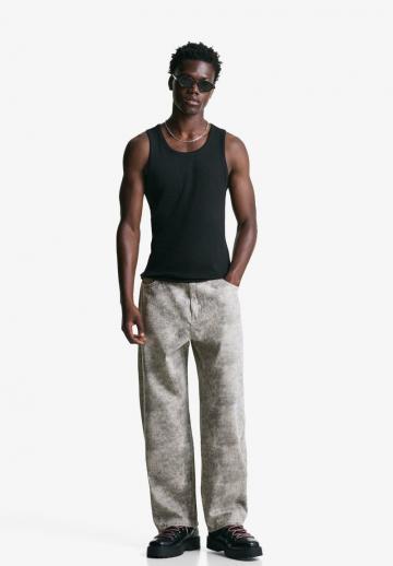 Прямые джинсы