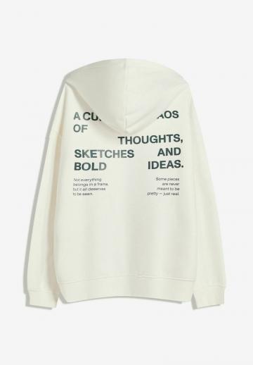 Пуловер с капюшоном