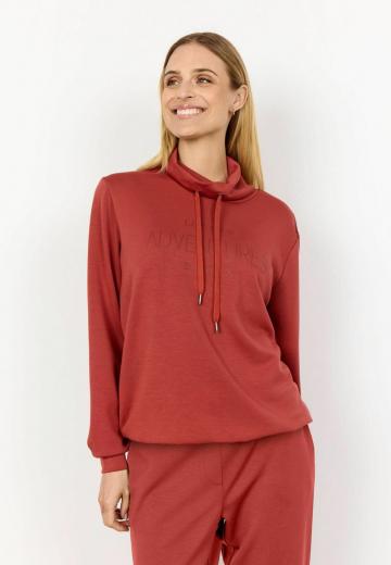 Пуловер с капюшоном