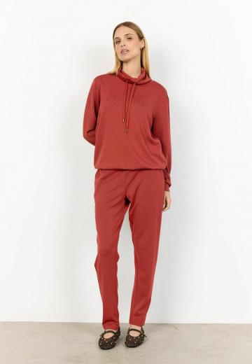 Пуловер с капюшоном