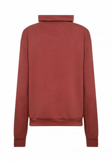 Пуловер с капюшоном