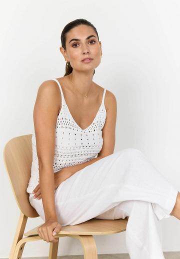 Топ на бретельках