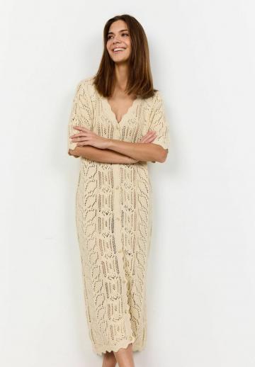 Вязаное платье