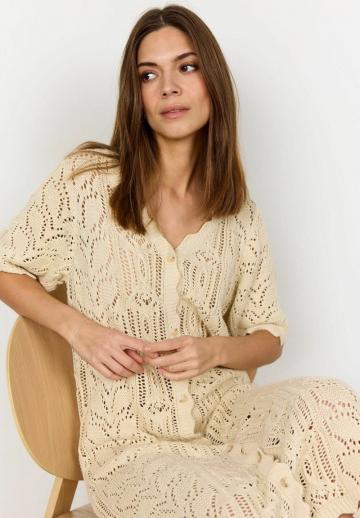 Вязаное платье