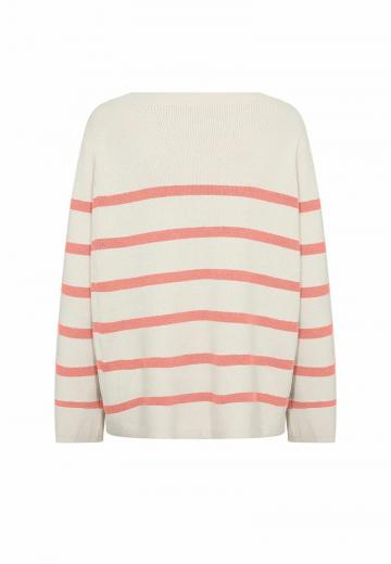 Пуловер в полоску