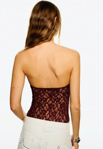 Топ без бретелек