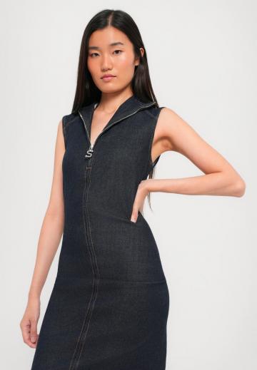 Джинсовое платье