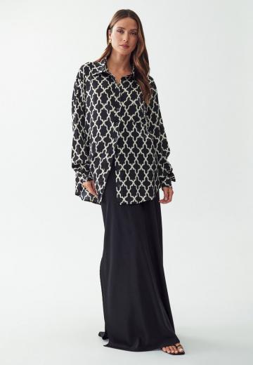 Длинная блузка