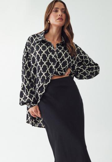 Длинная блузка