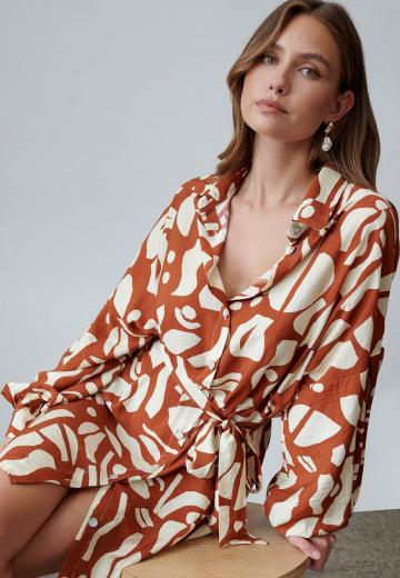 Блузка-платье