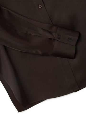 Атласная блузка