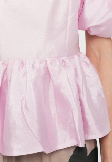 Атласная блузка