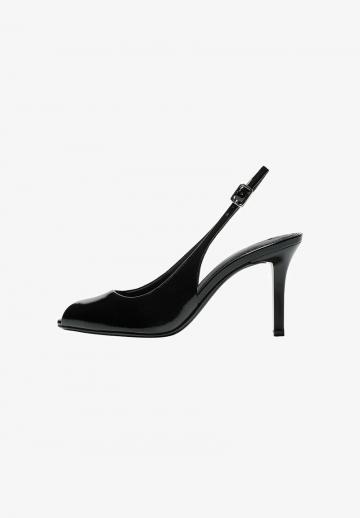 Туфли с открытым носом