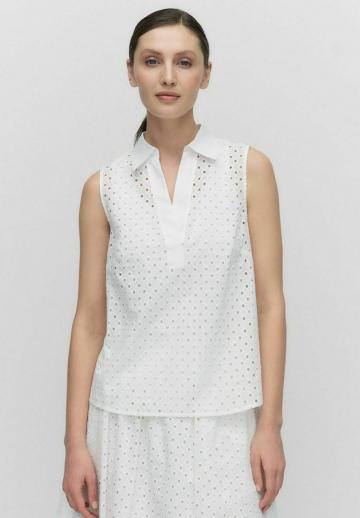 Блузка без рукавов