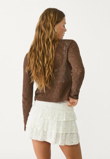 Юбка с воланами