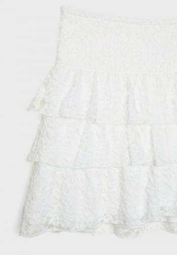 Юбка с воланами