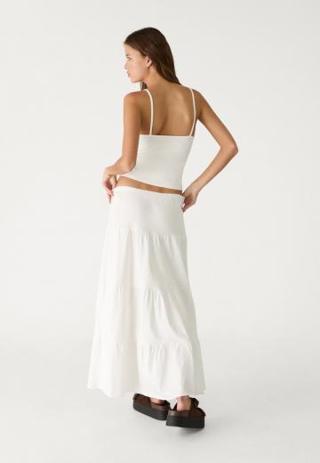 Юбка с воланами