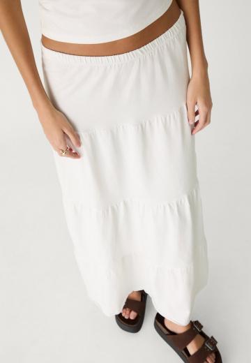 Юбка с воланами