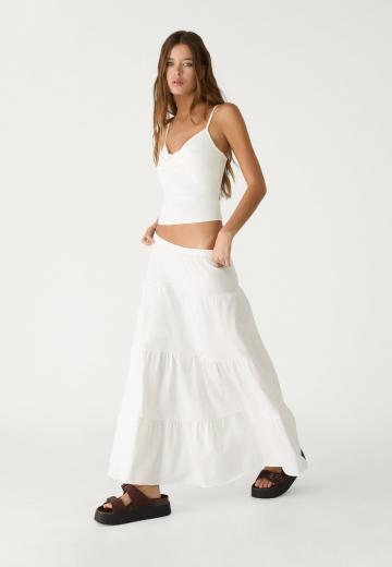 Юбка с воланами