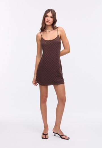 Вязаное платье