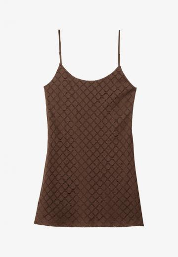 Вязаное платье