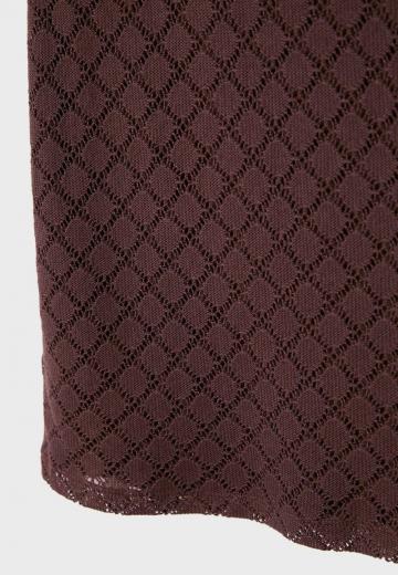 Вязаное платье