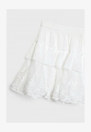 Юбка с воланами