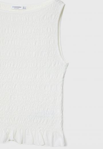 Блузка без рукавов