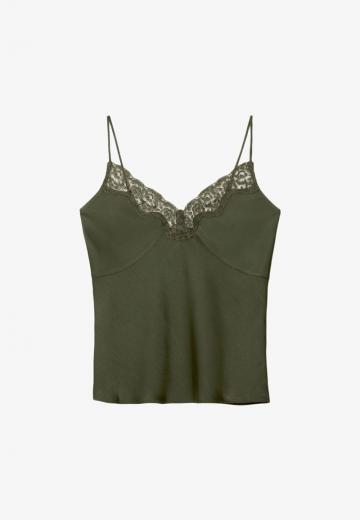 Топ на бретельках