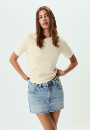 Джинсовая юбка