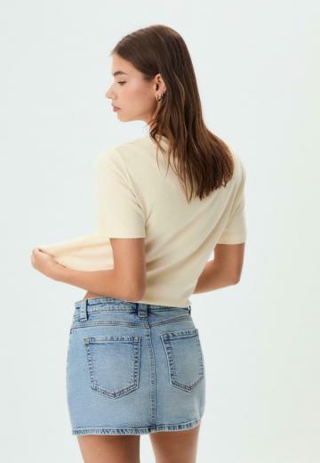 Джинсовая юбка