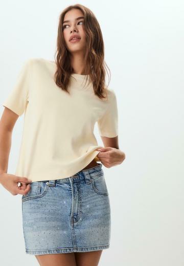 Джинсовая юбка