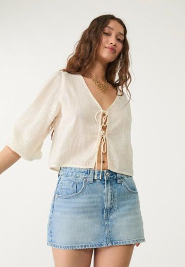 Джинсовая юбка