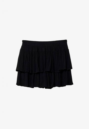 Юбка с воланами