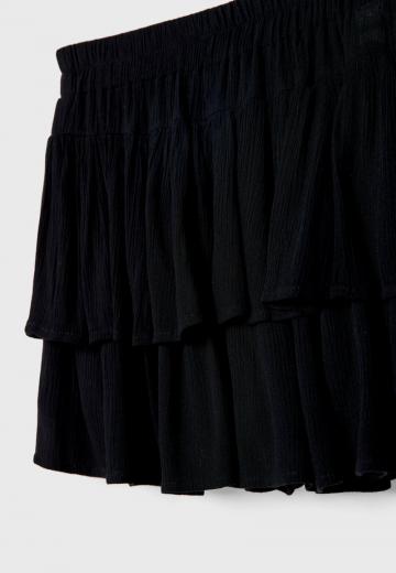 Юбка с воланами