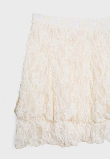 Юбка с воланами