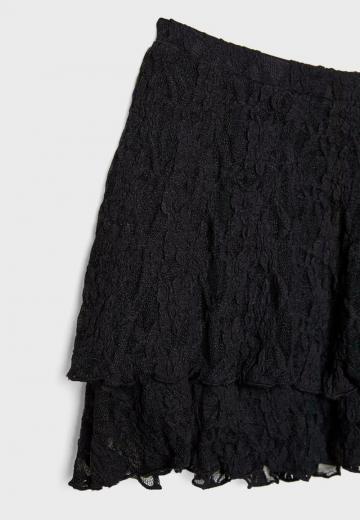 Юбка с воланами