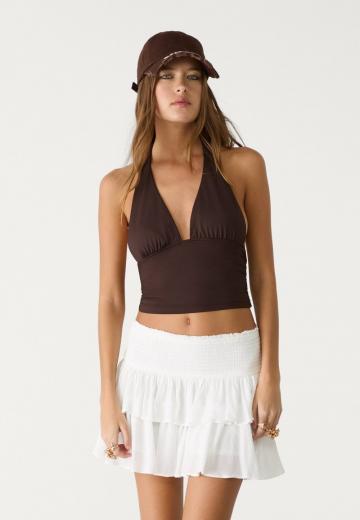 Юбка с воланами