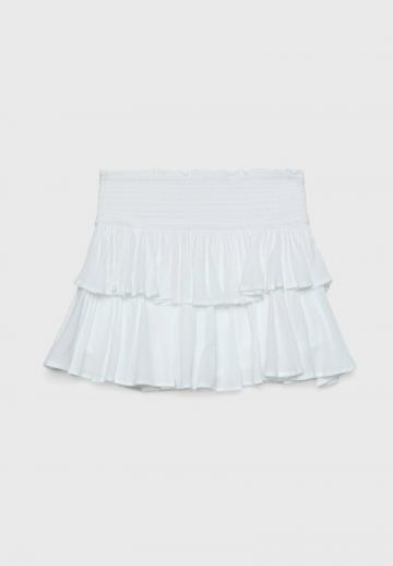 Юбка с воланами