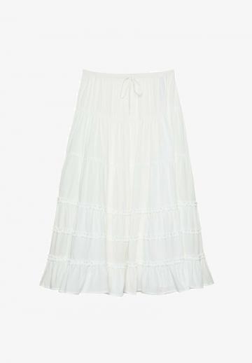 Юбка с воланами