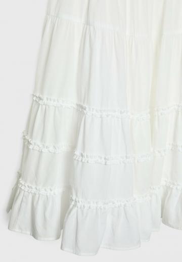 Юбка с воланами