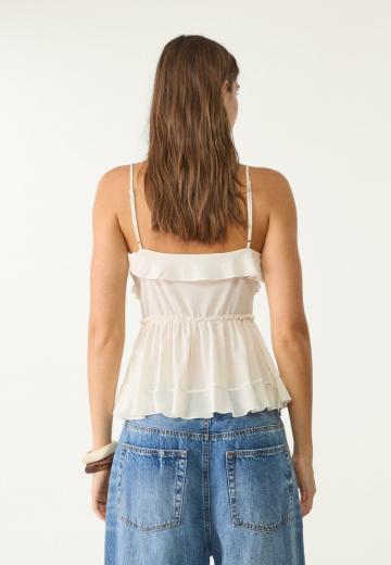 Топ на бретельках