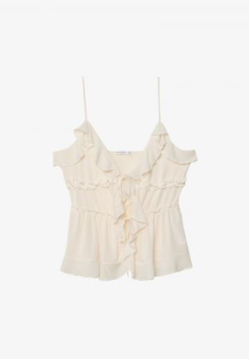 Топ на бретельках