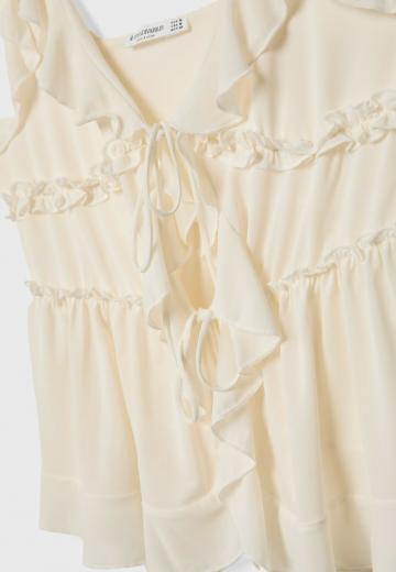 Топ на бретельках