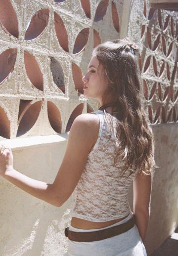 Кружевная блузка