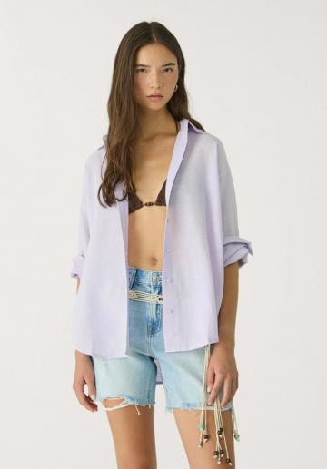 Длинная блузка