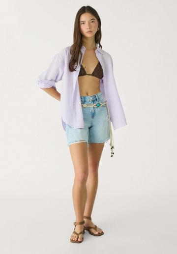 Длинная блузка