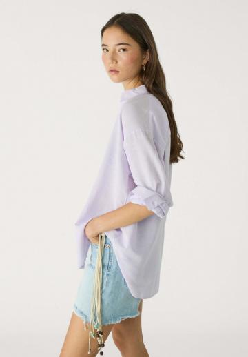 Длинная блузка